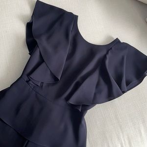 Antonio Melani navy blue structured jumpsuit